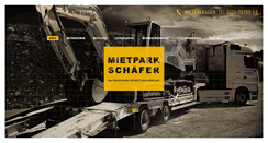 Desktop Screenshot of mietpark-schaefer.de